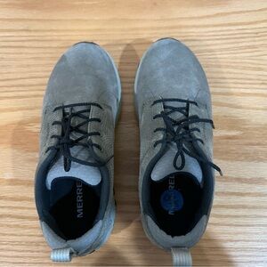 Merrell Women’s Tan and Black Lace Up Walking Shoes